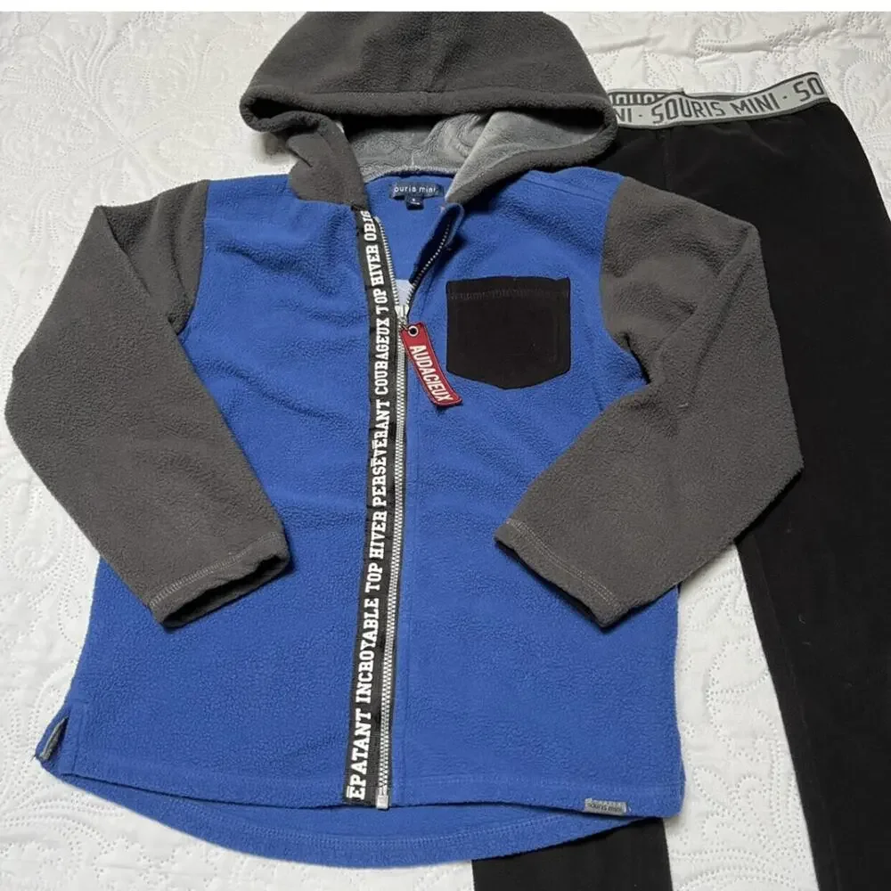 Souris Mini Fleece Outfit Size 6